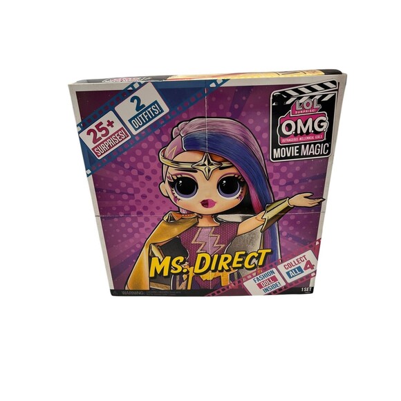 LOL Surprise OMG Movie Magic ~ Ms. Direct ~ Fashion Doll ~ 25+ Surprises!‎ - Picture 1 of 8